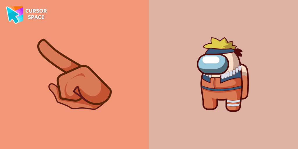 Among Us Naruto Character cursor cursor pack